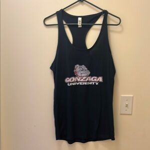 Gonzaga University Women's navy blue Tank Top with logo size XL